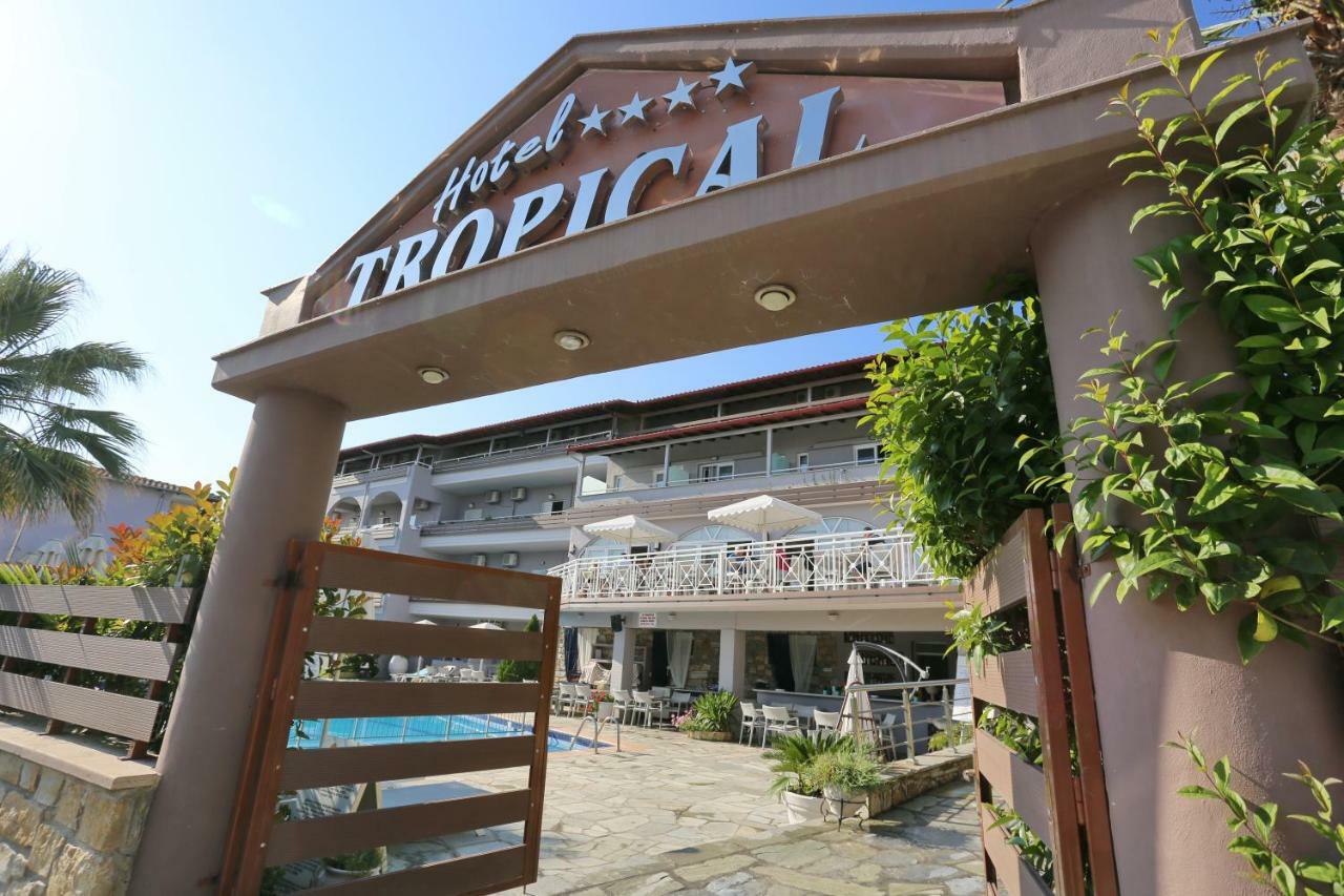 Tropical Aparthotel Hanioti Bagian luar foto
